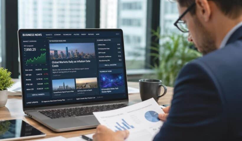 Riproar Business News guide covering finance, business, technology, and market analysis